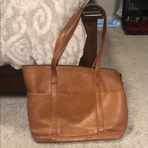3/$35 - Leather tote bag